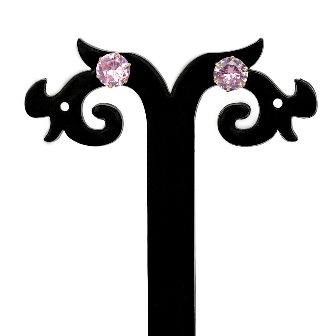 Small Round Stones Fashion Ear Studs - K Supreme