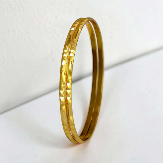 Stylish Gold Plated Designer Daily Wear Bangles for Women - K Supreme