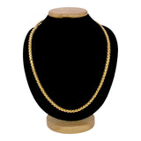 Stylish Gold - Plated Designer Lotus Chain 8P - K Supreme