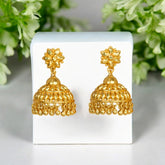 Traditional Gold Plated Designer Jhumka Earring - KSupreme
