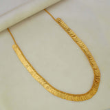 Traditional Gold Plated Head Kasu Long Necklace - K Supreme