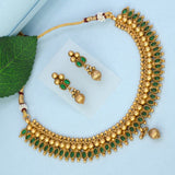 Traditional Kemp Matte Finish Choker Necklace Set - K Supreme