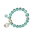 Trendy Fashion Crystal Beaded Labubu Charm Bracelet - K Supreme