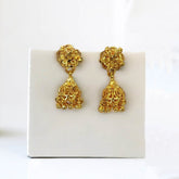 Very small Gold Plated Filigree Kids Jumkas - K Supreme