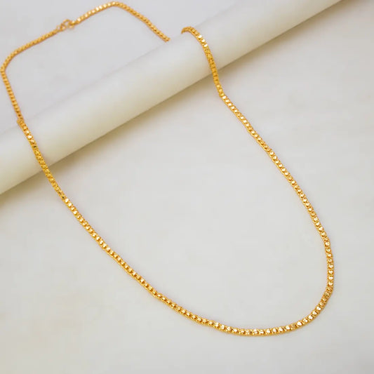 Gold Plated Heart Link Chain