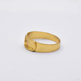 Stylish Gold Plated Unisex Finger Ring
