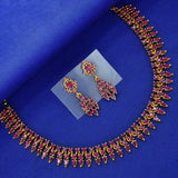 Antique Semi-Precious Stone Party wear Necklace Set