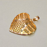 Beautiful Gold Plated Heart Design Pendant For Girls