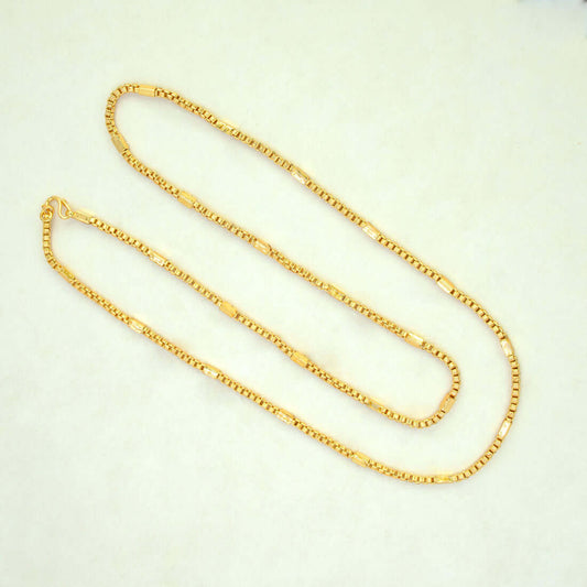 Classic Gold Plated Box Savitham Chain