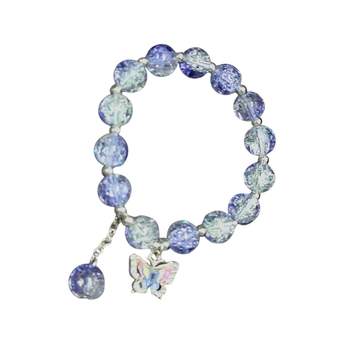 Crackle_Lavendar_Crystal_Beaded_Butterfly_Charm_Bracelet