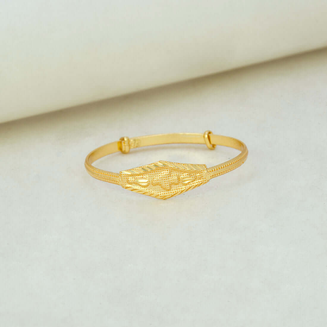 Cute-Gold-Plated-Kids-Bangle