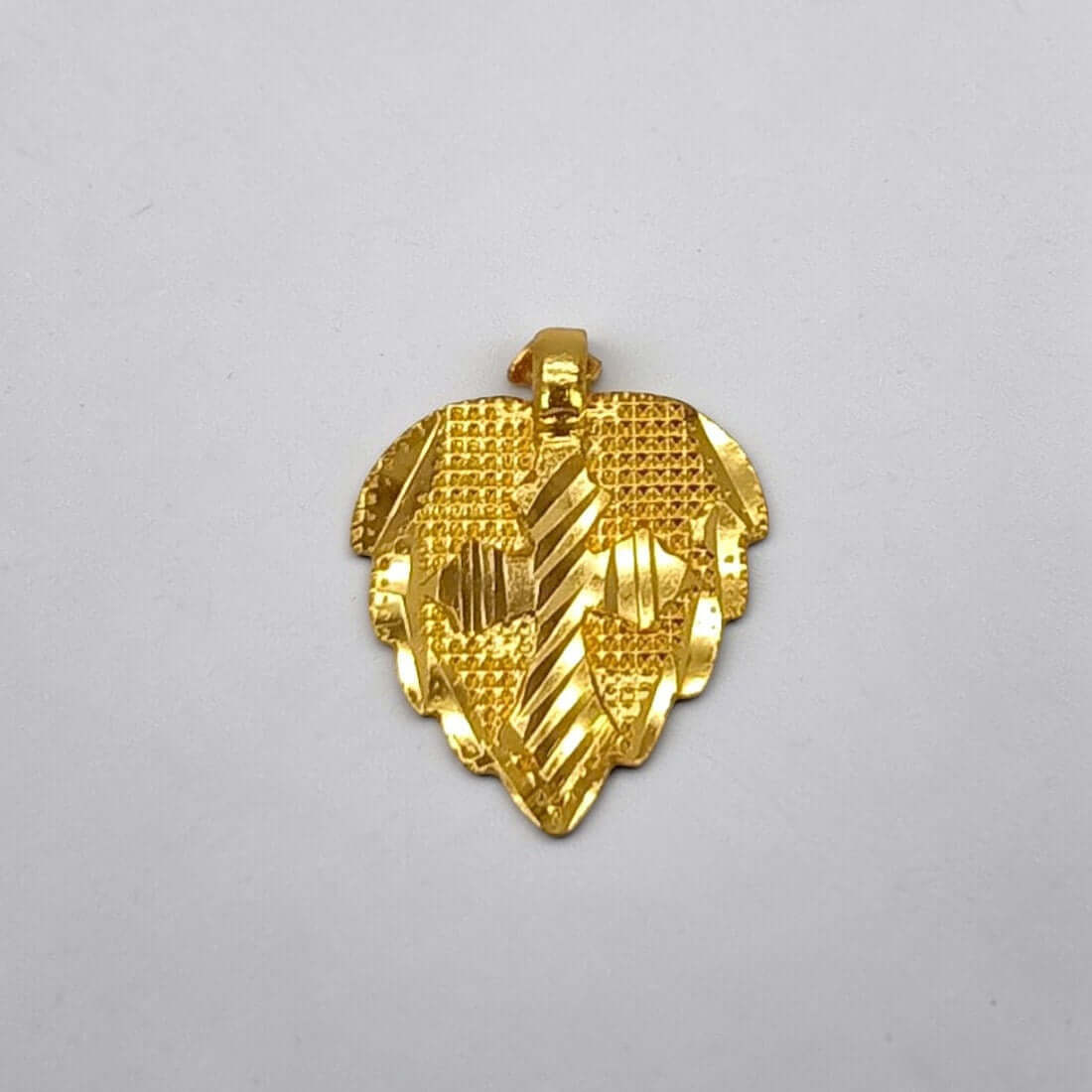 Designer Gold Plated Cross Ilathali Pendant
