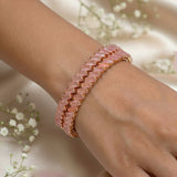 Enchanting_Rose_Gold_Plated_Zircon_Bangles_pastel_pink