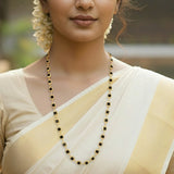 Fashionable Light-weight Black Stone Chain