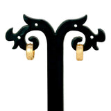 Gold-Plated-Classic-Huggie-Hoop-Earrings
