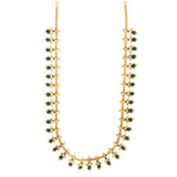 South Indian Gold Plated Designer Nagapadam Long Chain Mala