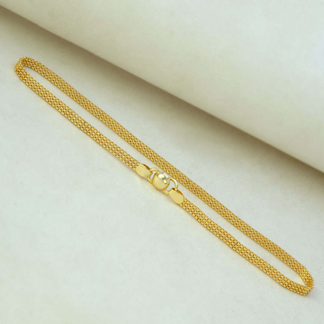 Gold-Plated-Beaded-Link-Chain