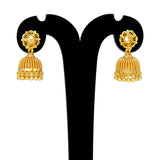 Gold-Plated-Traditional-Mini-Jhumka-Earrings-Dmo