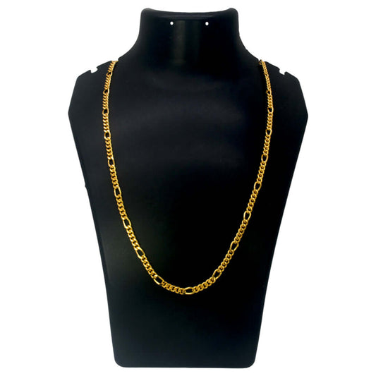 Premium Gold Plated Trendy Figaro Unisex Sachin Chain
