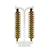Kemp-red-and-green-stone-original-temple-ear-chain-matti-mattal