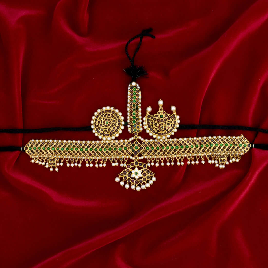 Original Temple Jewellery Bharathanatyam Headset