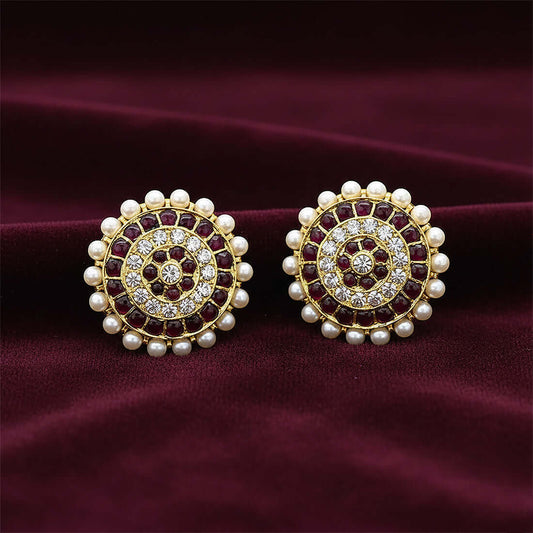 Original Temple Jewellery RW Big Ear Studs 
