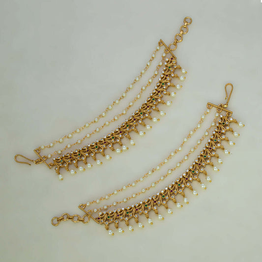 Traditional South Indian Wedding Hair Chain Matti