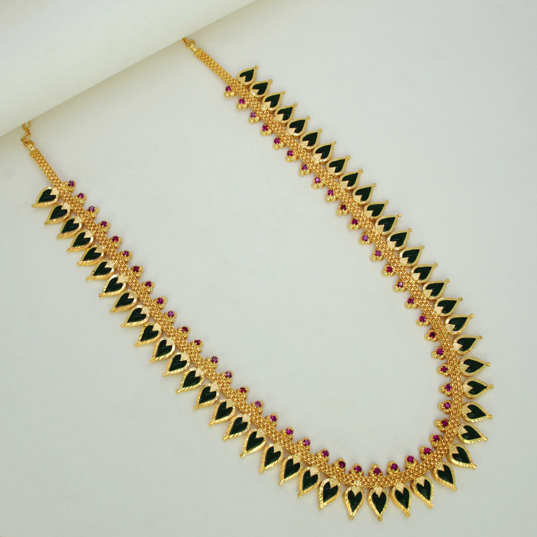 South Indian Gold Plated Gopi Long Chain Mala