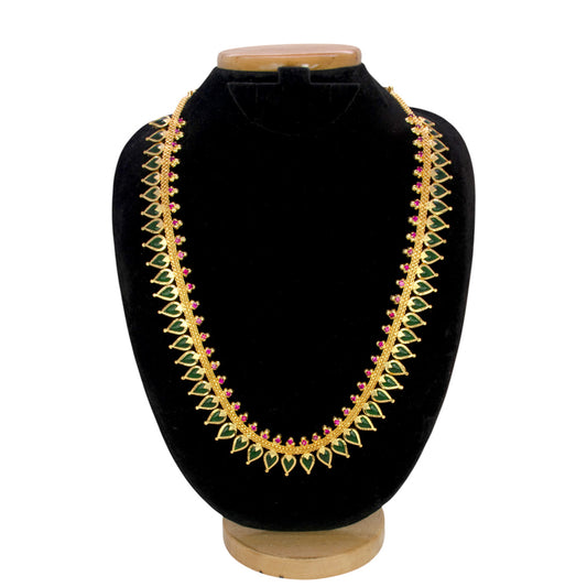 South Indian Gold Plated Gopi Long Chain Mala