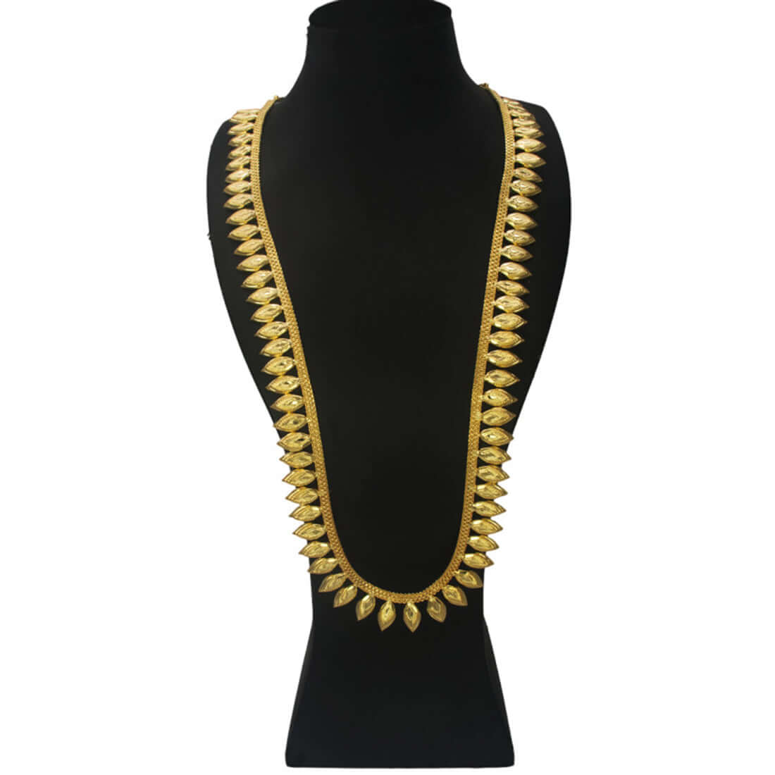 Stylish Designer Mullamottu/Jasmine Long Neck Chain
