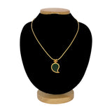 Traditional Gold-Plated Mango Pendant Chain