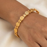 Gold Plated Ethnic Lakshmi Kasu Bangle