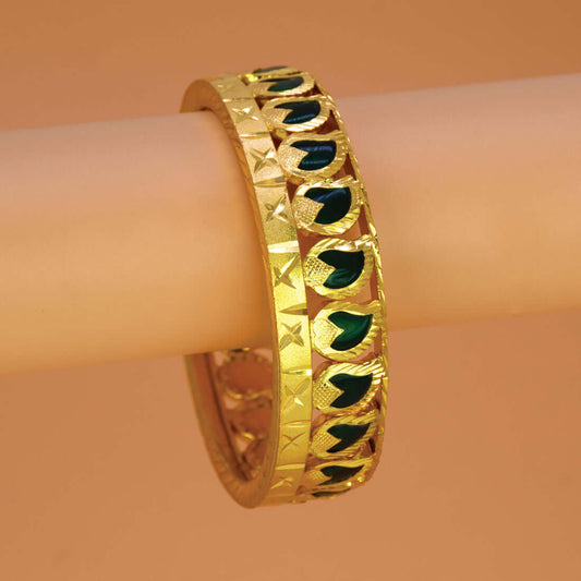 Beautiful Traditional Green Mango Bangle