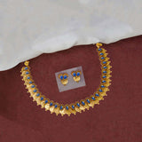 Antique Kemp Teardrop Lakshmi Coin Necklace Set - K Supreme