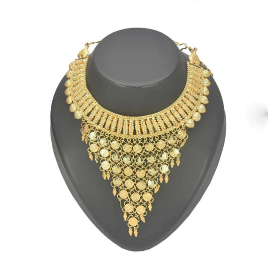 bridal-gold-plated-lakshmi-coin-elakkathali-necklace-dmo
