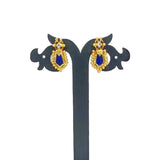Classy Designer Nagapadam CZ Stone Ear Studs - KSupreme