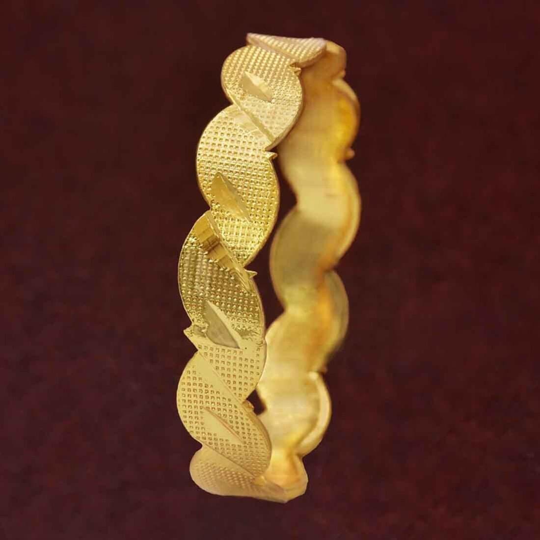 Cute Designer Gold Plated Toddlers Bangle - K Supreme