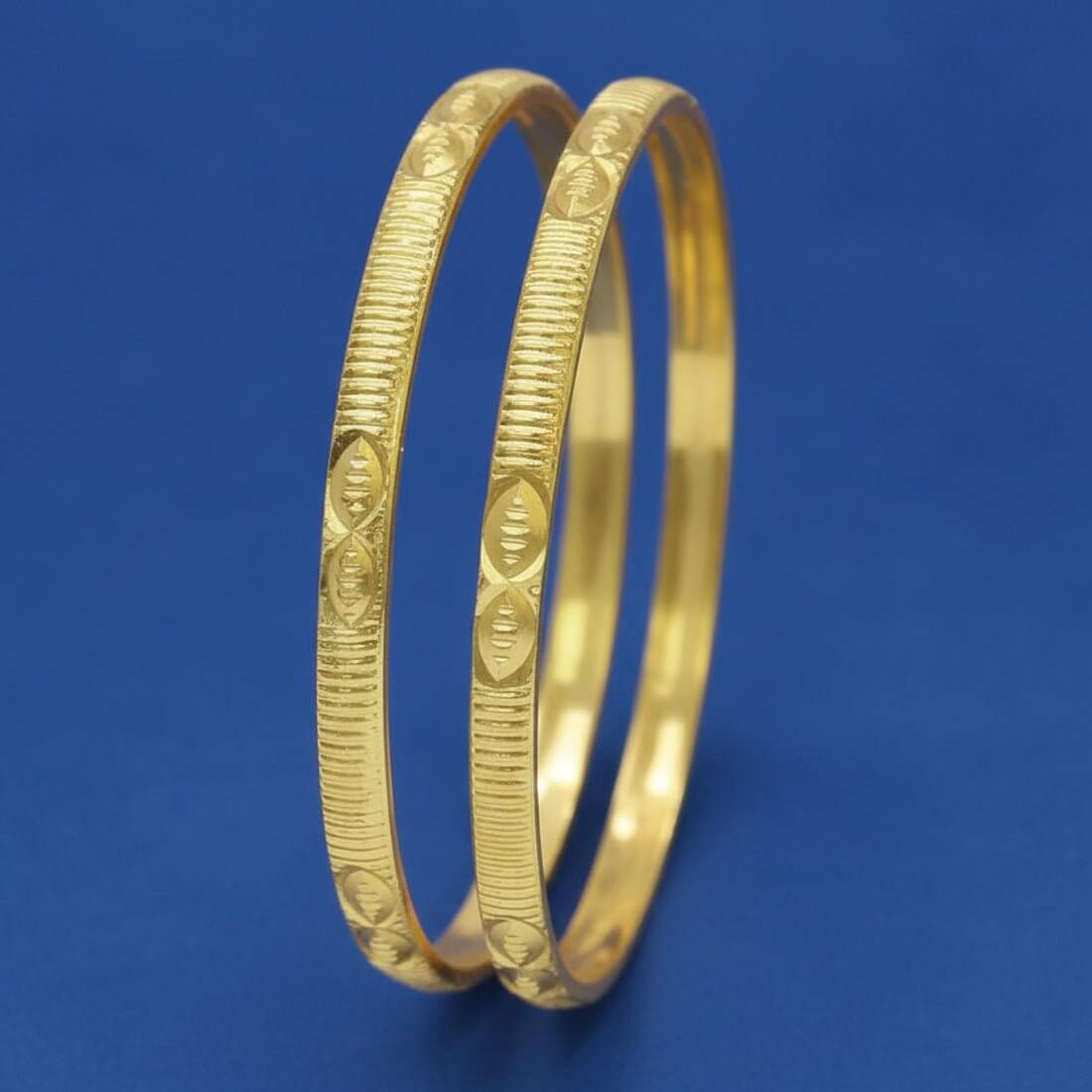 Cute Gold Plated Designer Bangles For Babies and Kids - K Supreme