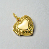 Cute Gold Plated Small Heart Locket - K Supreme