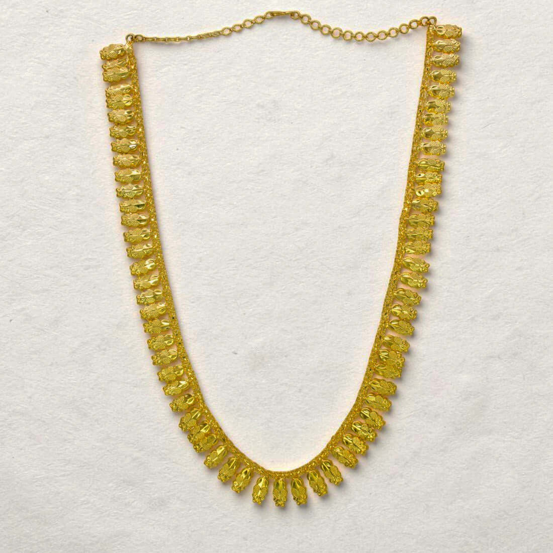 Designer Gold Plated Bridal Jewellery Long Necklace - K Supreme