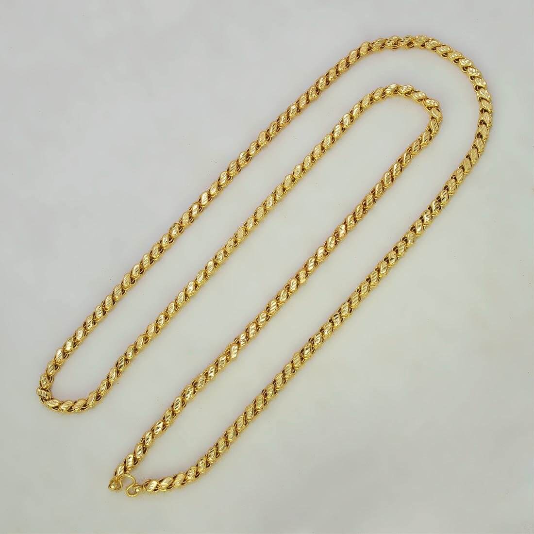 Designer Gold Plated Saniya Chain - 30" - K Supreme
