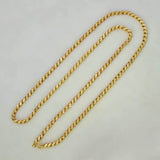 Designer Gold Plated Saniya Chain - 30" - K Supreme