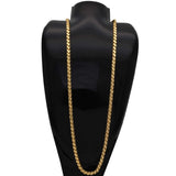 Designer Gold Plated Saniya Chain - 30" - K Supreme