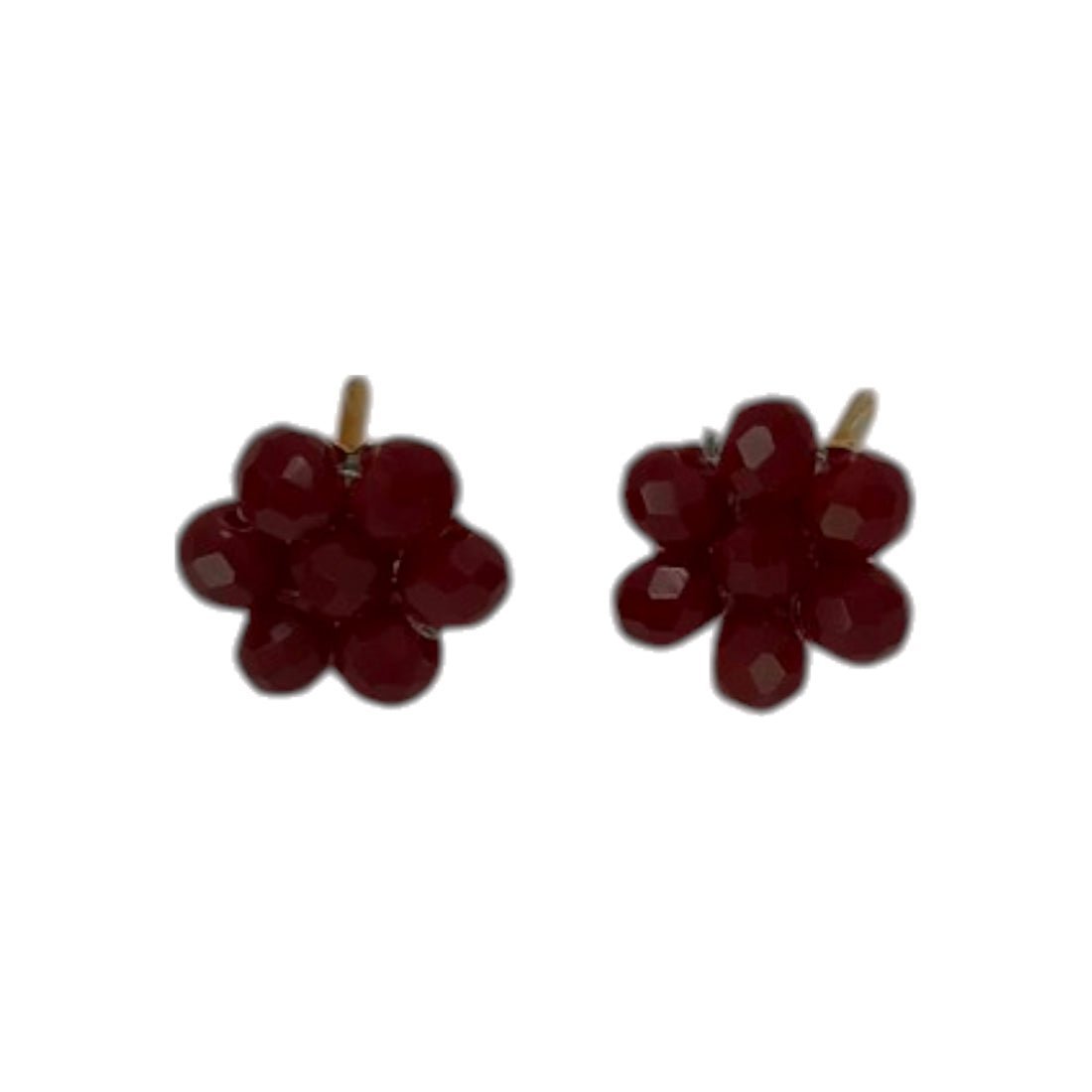 Elegant Fashion Crystal Flower Ear Studs - KSupreme