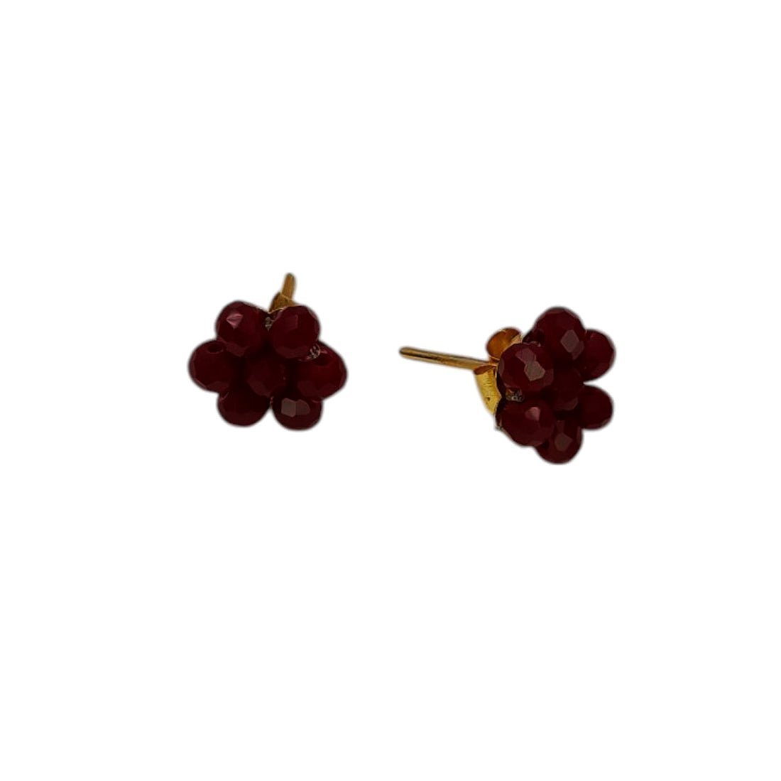 Elegant Fashion Crystal Flower Ear Studs - KSupreme