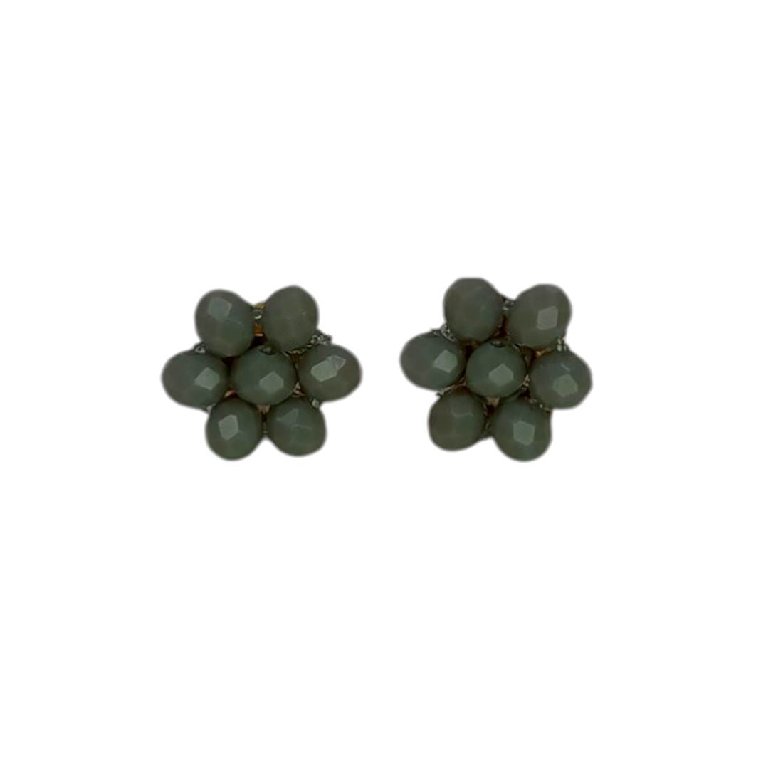 Elegant Fashion Crystal Flower Ear Studs - KSupreme