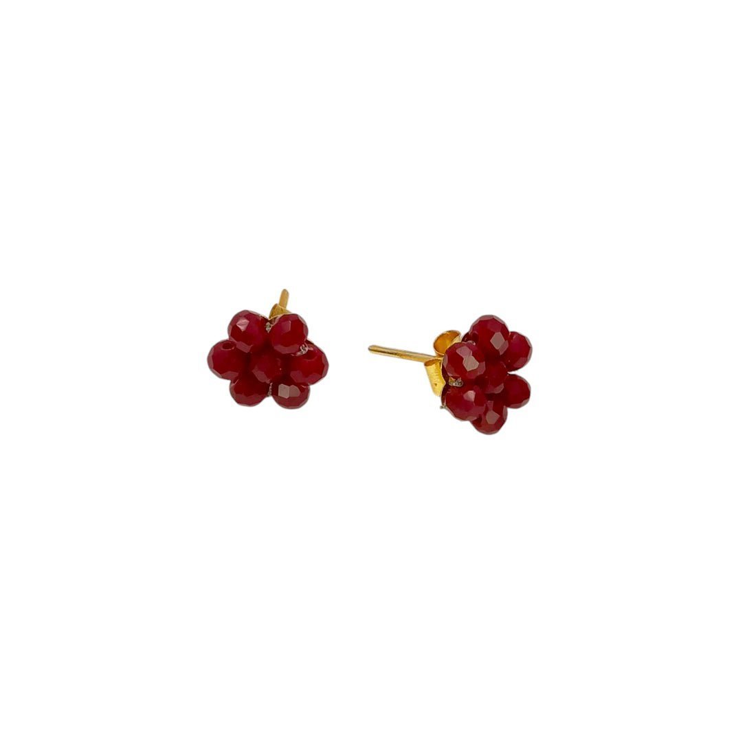 Elegant Fashion Crystal Flower Ear Studs - KSupreme