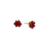 Elegant Fashion Crystal Flower Ear Studs - KSupreme