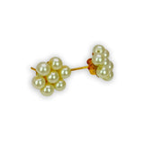 Elegant Fashion Floral Pearl Ear Studs - K Supreme