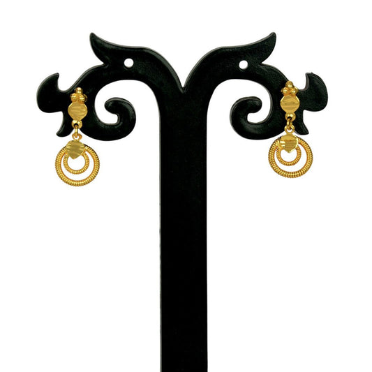 Expand Elegant Small Gold Plated Hoop Earrings For Girls - KSupreme